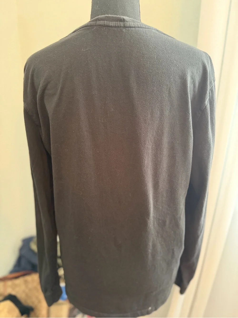 Polo by Ralph Lauren Black Long-Sleeve Tee with Polo Bear Graphic